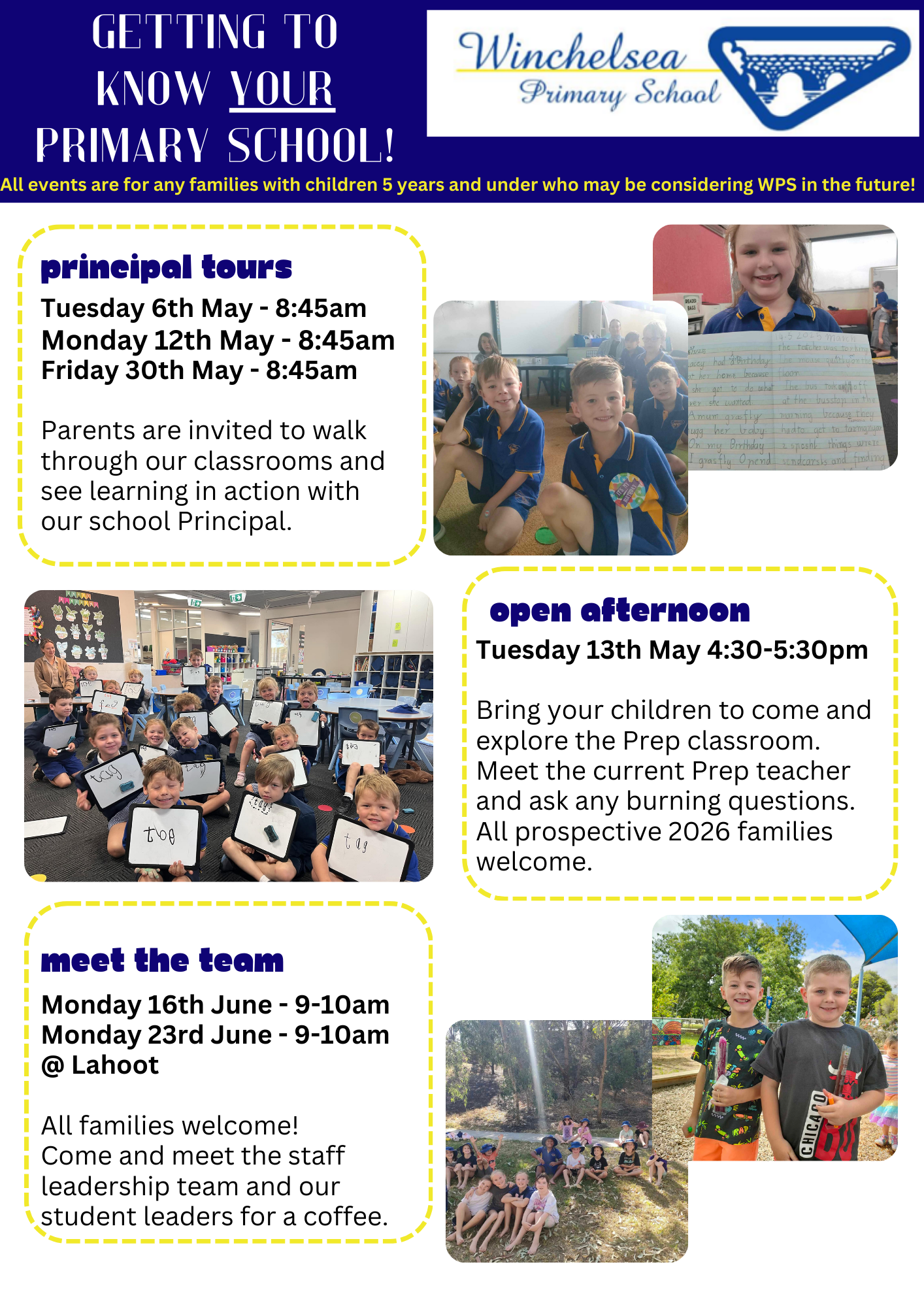 Prep 2026 Tours